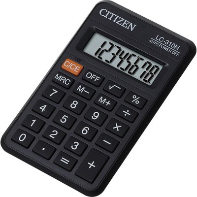 Калькулятор кишеньковий Citizen LC-310 23135 фото